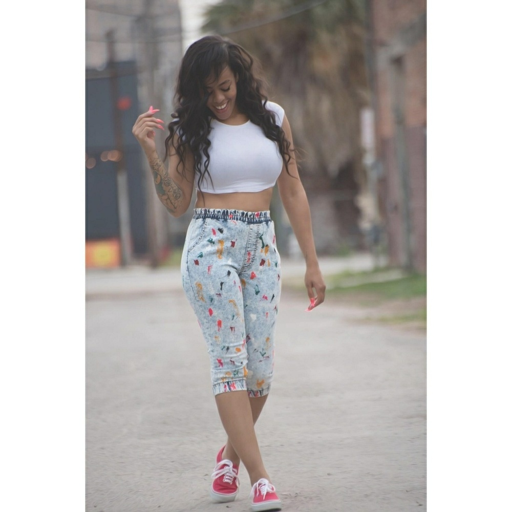 Splash Capri pants - Picture 3 of 4